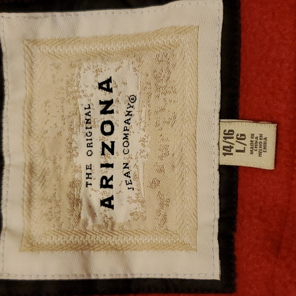 Arizona jean company ref and black fleece jacket - Picture 7 of 8
